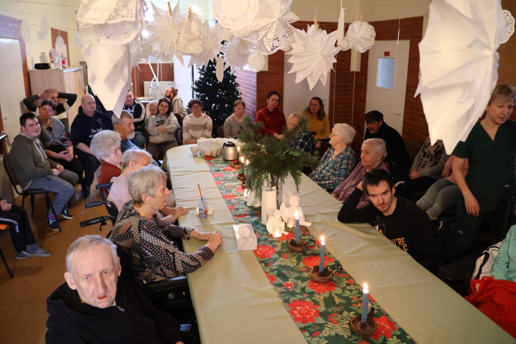 Wspólne kolędowanie w GMCP Odolanów